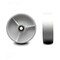 Service Caster SCC -6" Semi Steel Cast Iron Wheel Only w/Ball Bearing - 1/2" Bore-1200 lbs Cpty SCC-SSB620 - alternate 1
